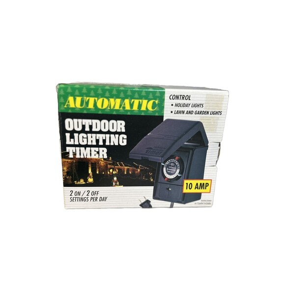 INTERMATIC HB32R 10 AMP RAINTIGHT AUTOMATIC OUTDOOR LIGHTING TIMER - Picture 1 of 5